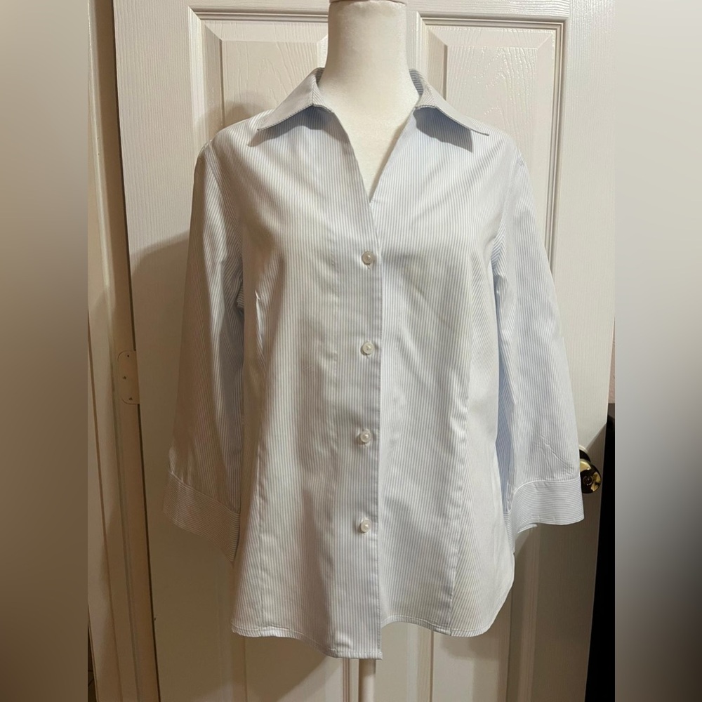 Anne Klein women's blouse with short sleeves (F)